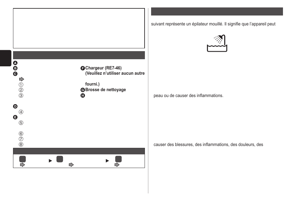 Nomenclature, Important | Panasonic ESWD10 User Manual | Page 16 / 110