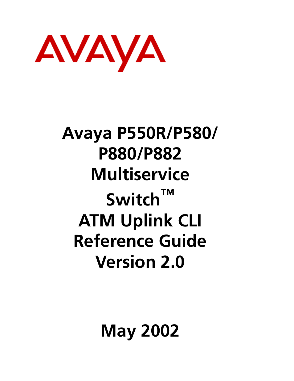 Avaya Cajun P880 User Manual | 162 pages
