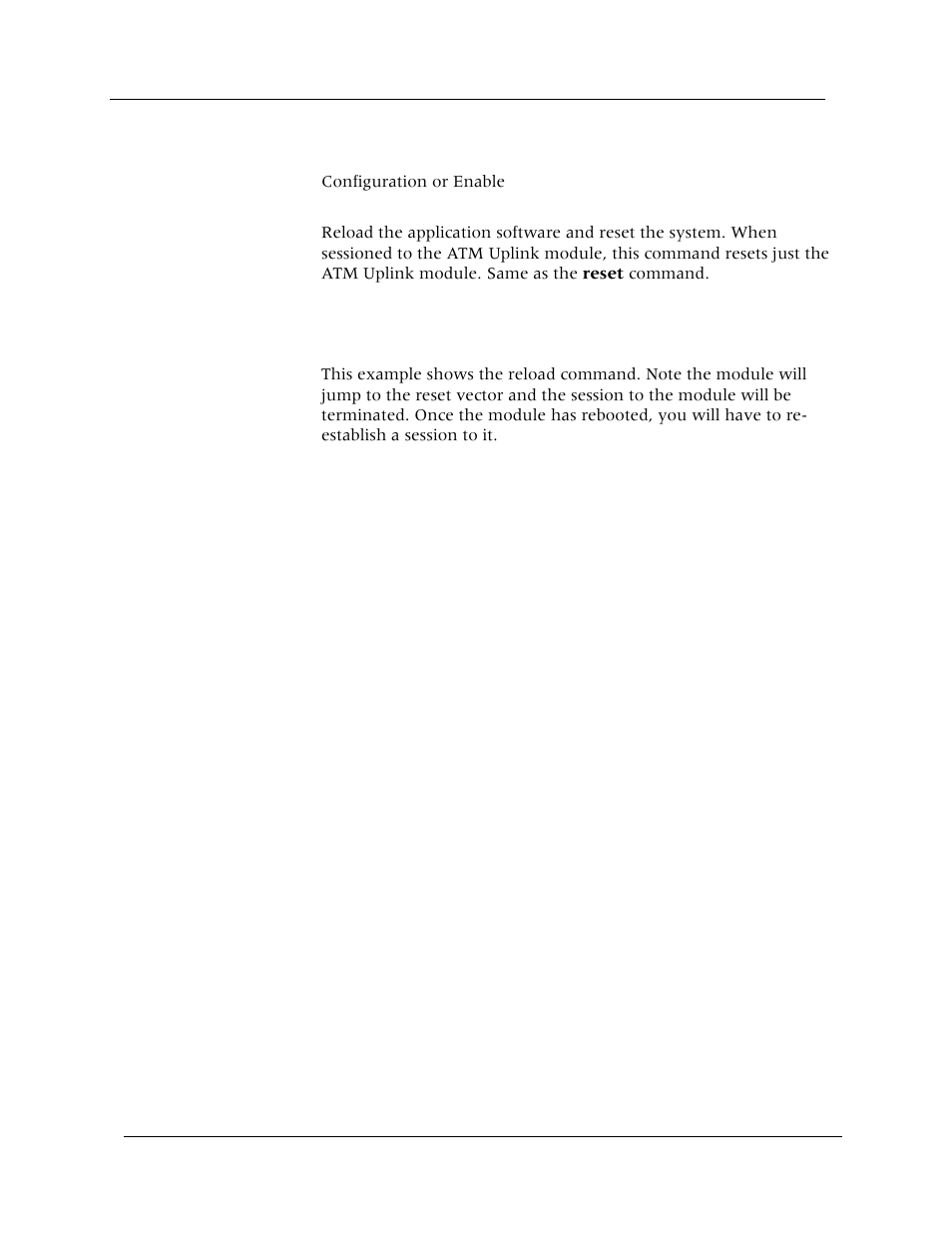 Reload | Avaya Cajun P880 User Manual | Page 126 / 162