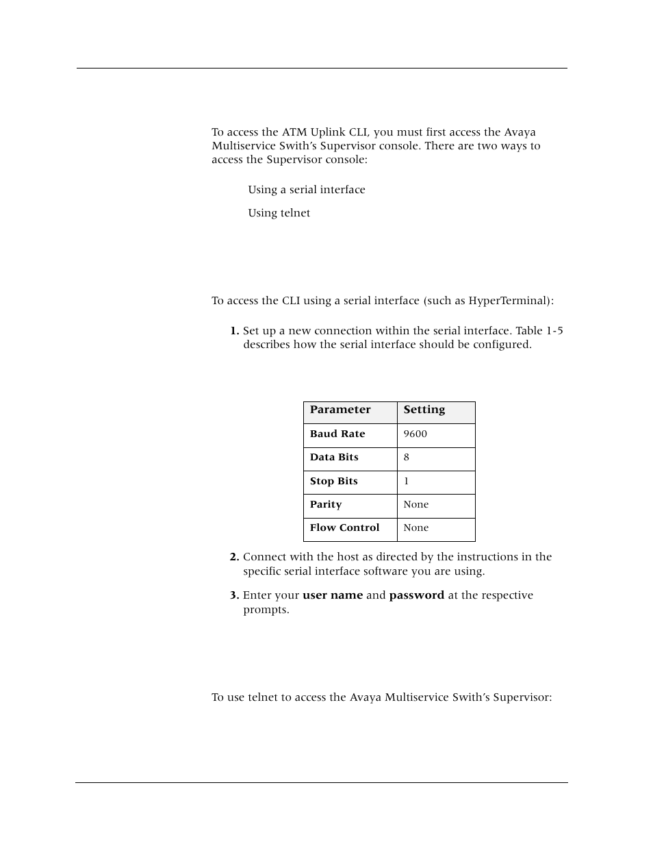 Accessing/exiting the atm uplink cli | Avaya Cajun P880 User Manual | Page 15 / 162