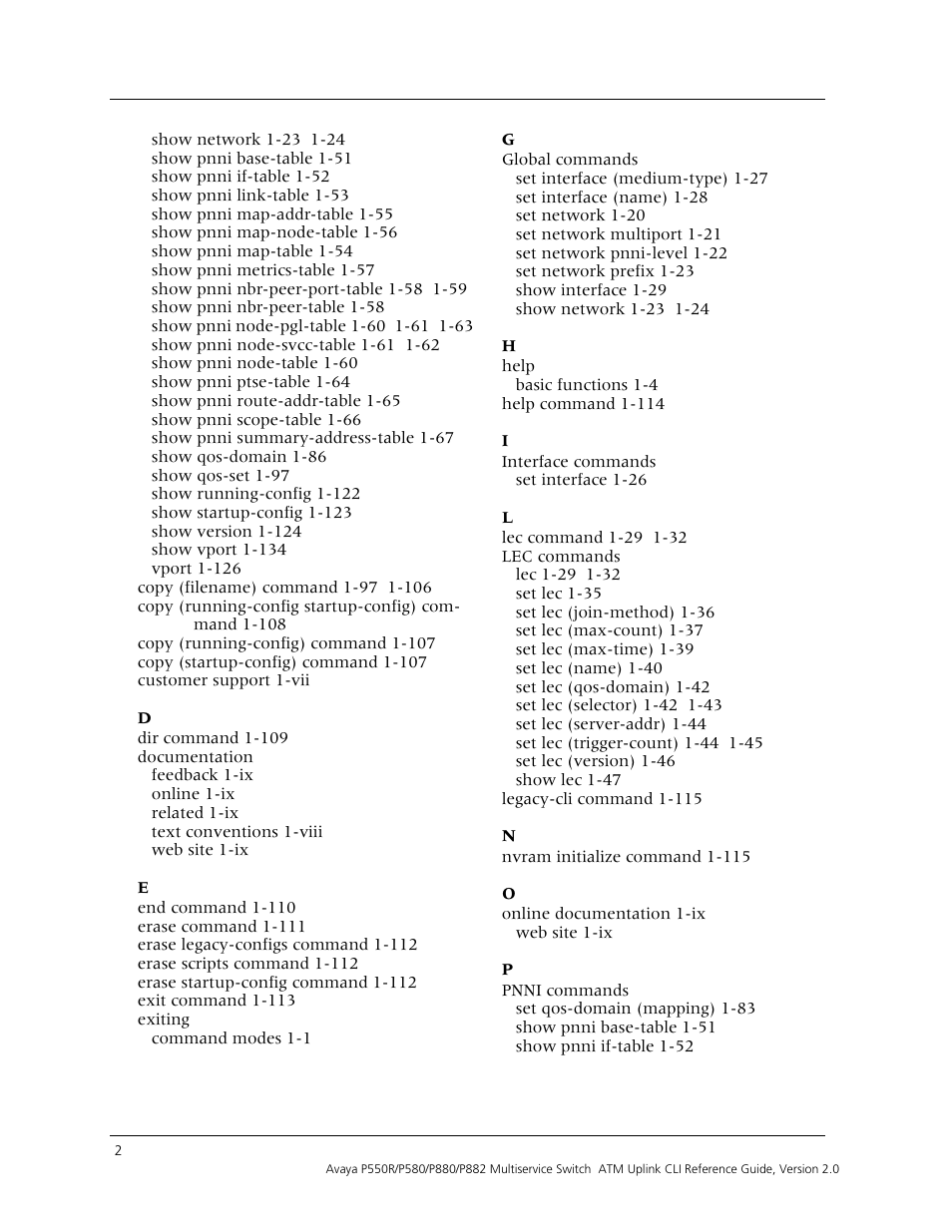 Avaya Cajun P880 User Manual | Page 160 / 162