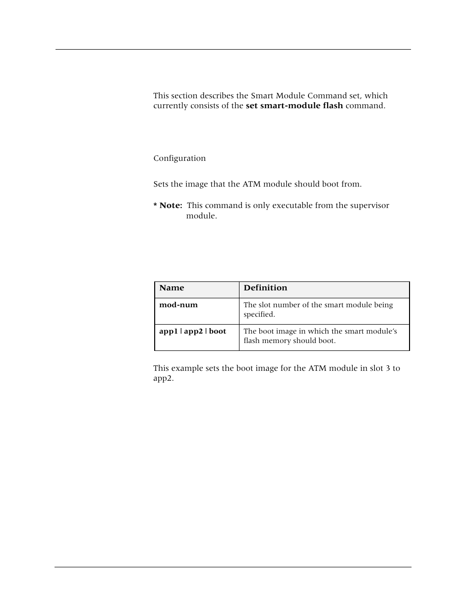 Supervisor commands, Set smart-module flash | Avaya Cajun P880 User Manual | Page 17 / 162