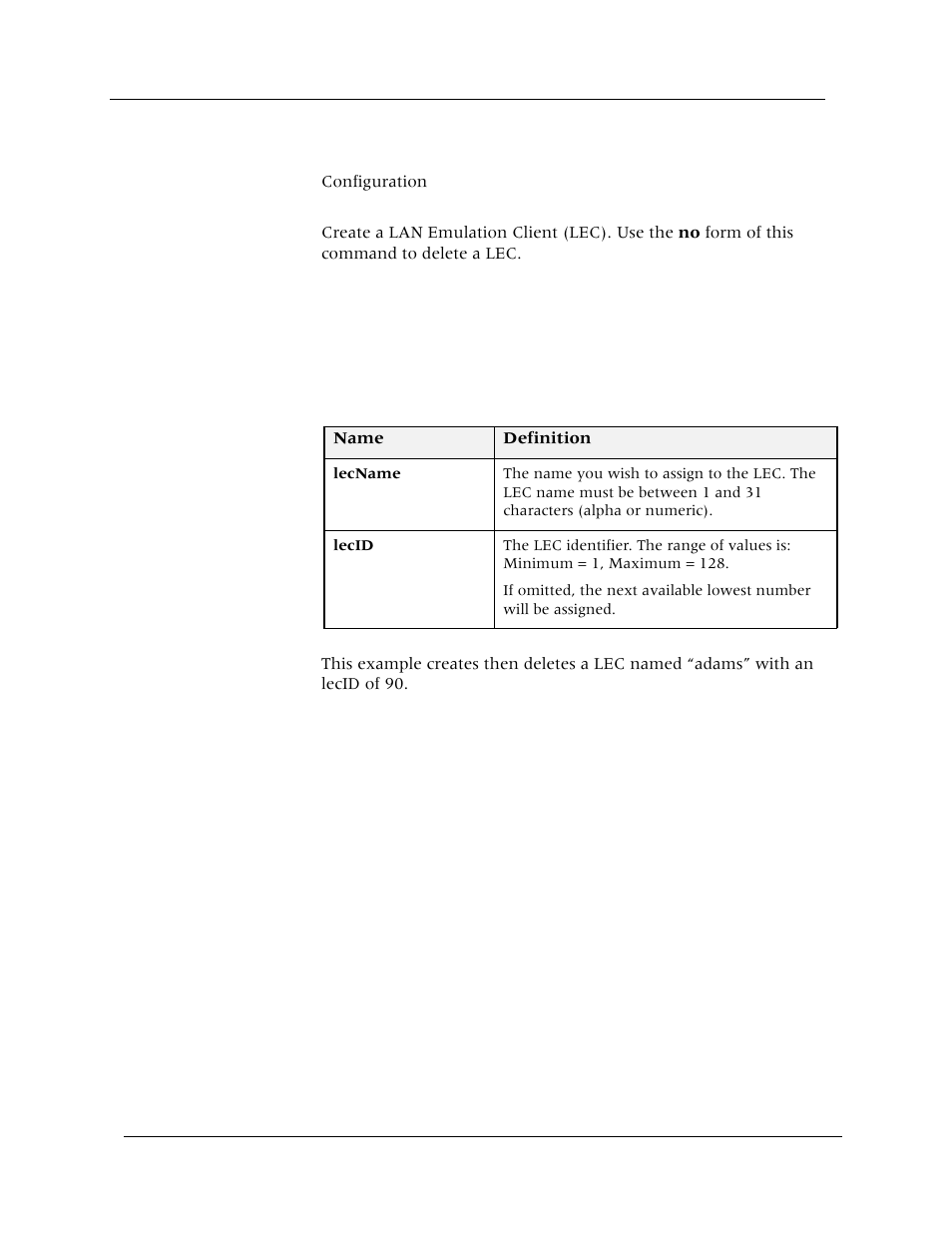 Command mode, Description, Syntax | Sample output | Avaya Cajun P880 User Manual | Page 44 / 162