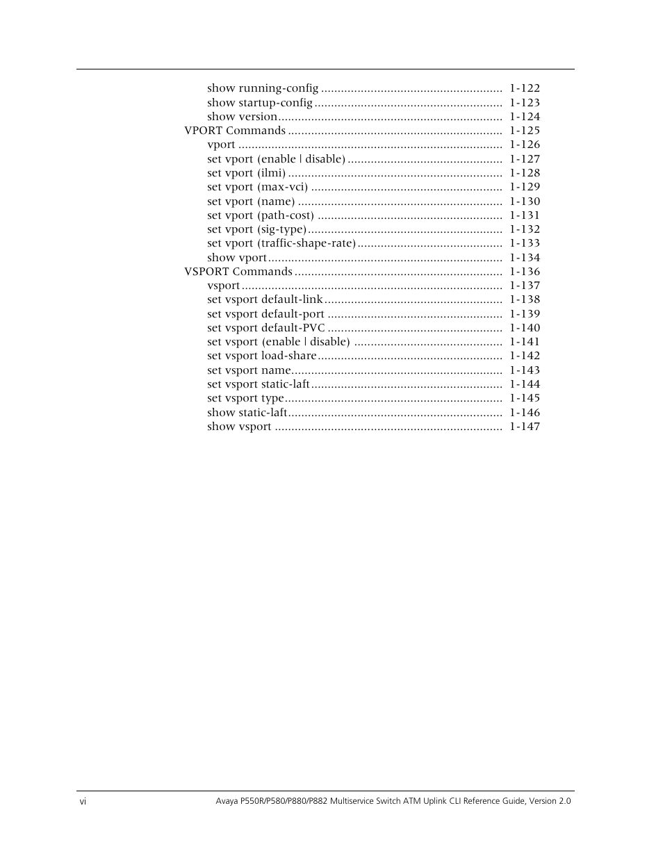 Avaya Cajun P880 User Manual | Page 6 / 162