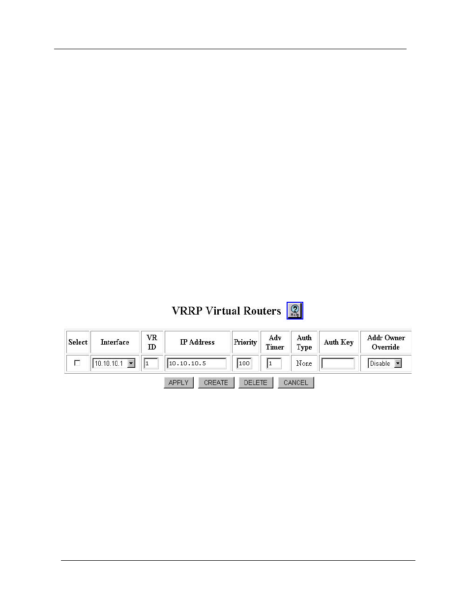 Creating a vrrp virtual router, Enabling vrrp on an interface using the web agent | Avaya Cajun P882 User Manual | Page 294 / 605