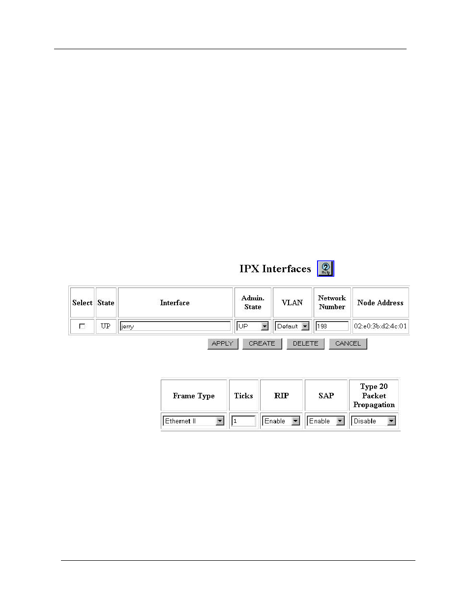 Configuring ipx interfaces, Configuring an ipx interface using the web agent | Avaya Cajun P882 User Manual | Page 352 / 605