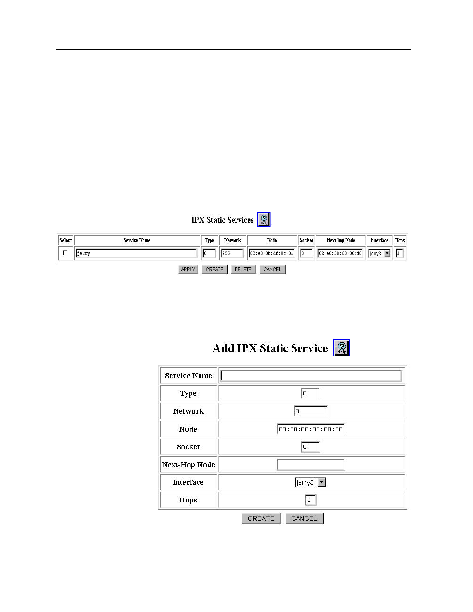 Creating ipx static services, Creating ipx static services using the web agent | Avaya Cajun P882 User Manual | Page 359 / 605