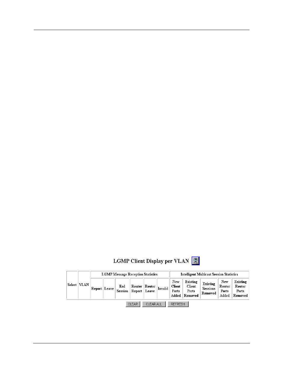 Modifying lgmp clients per vlan, Enabling/ viewing an lgmp client using the cli | Avaya Cajun P882 User Manual | Page 457 / 605