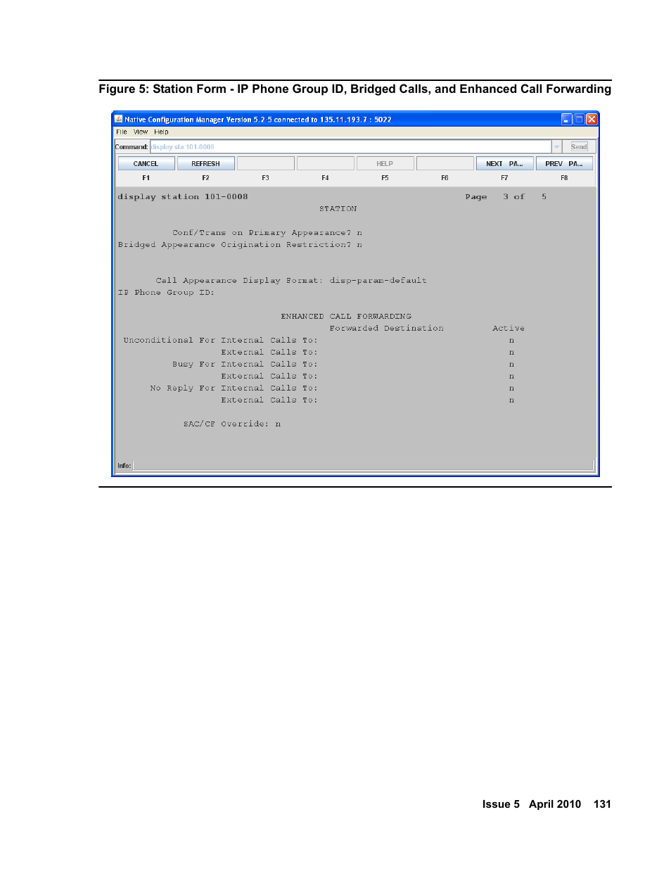 Avaya 1600 Series User Manual | Page 131 / 142