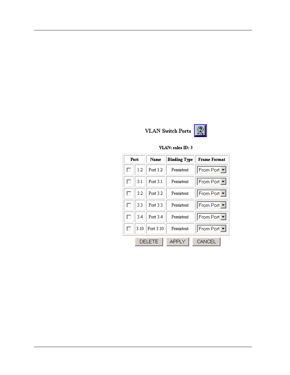 Configuring vlan parameters, Configuring vlan parameters -11 | Avaya P580 User Manual | Page 141 / 760