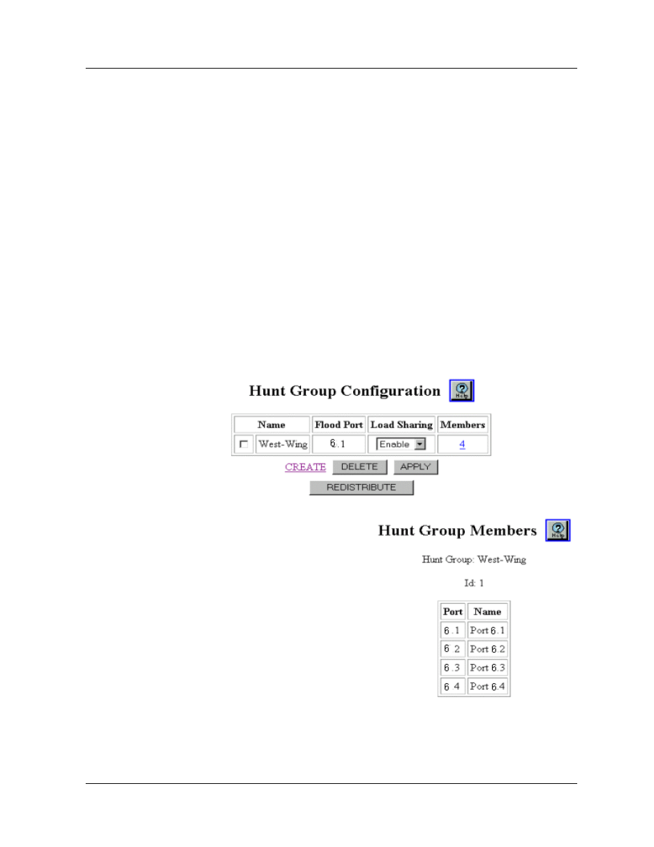 Viewing hunt group members, Viewing hunt group members -42, Using the web agent | Avaya P580 User Manual | Page 172 / 760