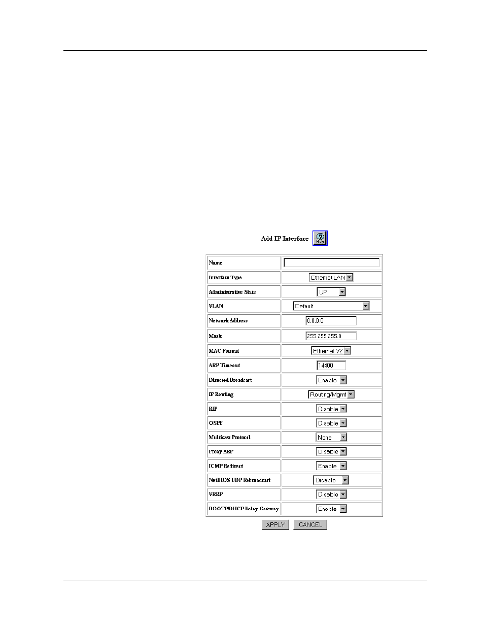 Creating and assigning ip interfaces to the vlan, Creating and assigning ip, Interfaces to the vlan | Web agent procedure | Avaya P580 User Manual | Page 292 / 760