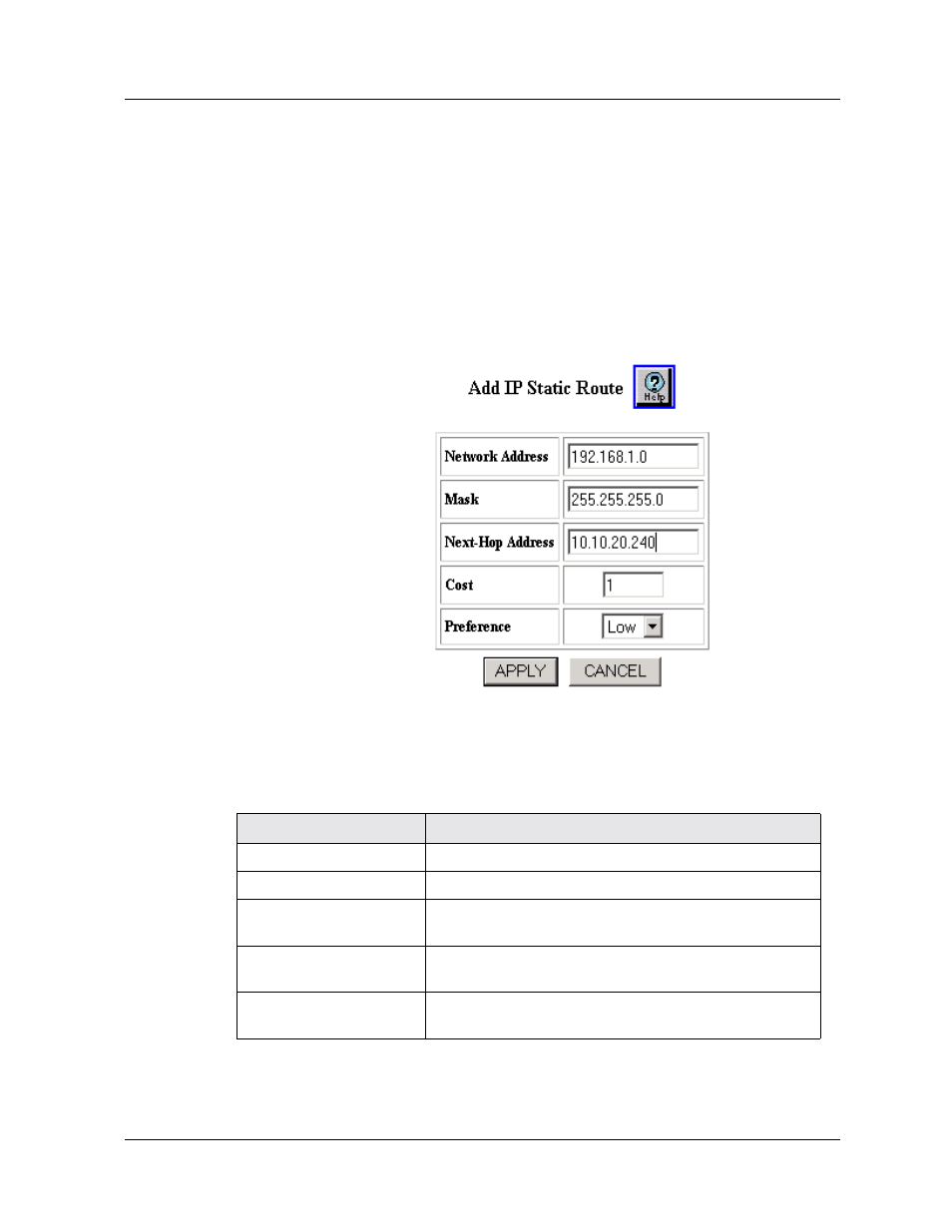 Creating ip static routes using the web agent | Avaya P580 User Manual | Page 330 / 760
