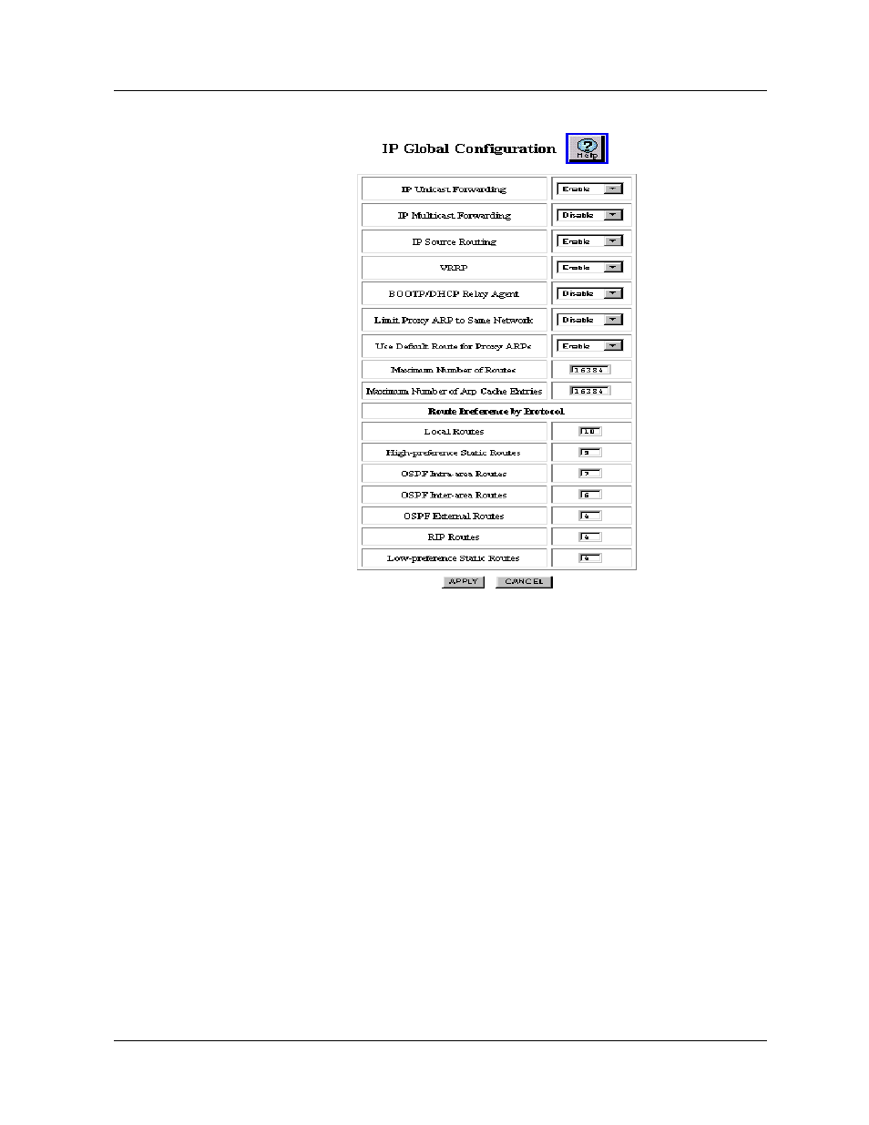 Enabling vrrp on an interface, Enabling vrrp on an interface -94, Cli commands | Avaya P580 User Manual | Page 380 / 760