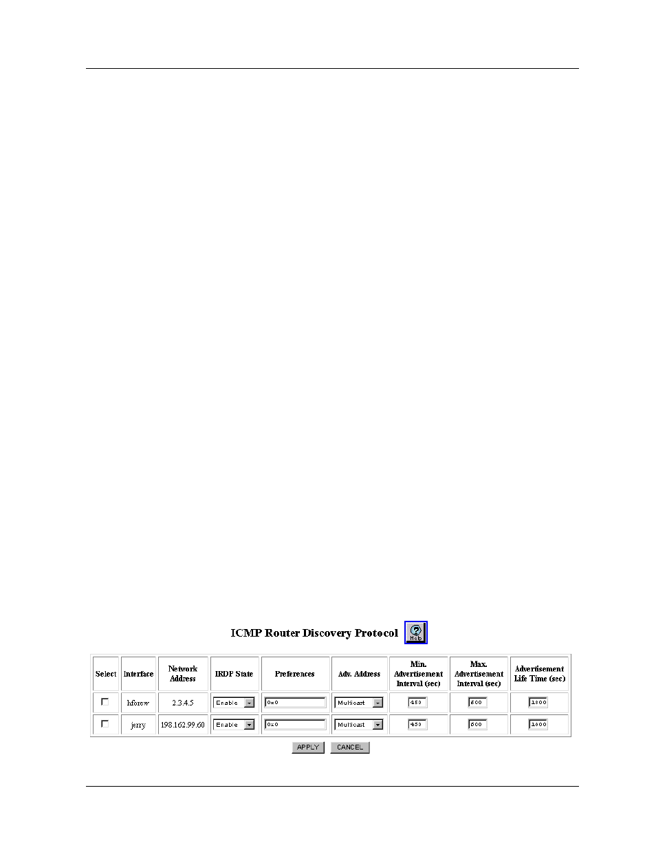 Configuring icmp router discovery protocol (irdp), Enabling irdp on an interface, Enabling irdp on an interface -106 | Avaya P580 User Manual | Page 392 / 760
