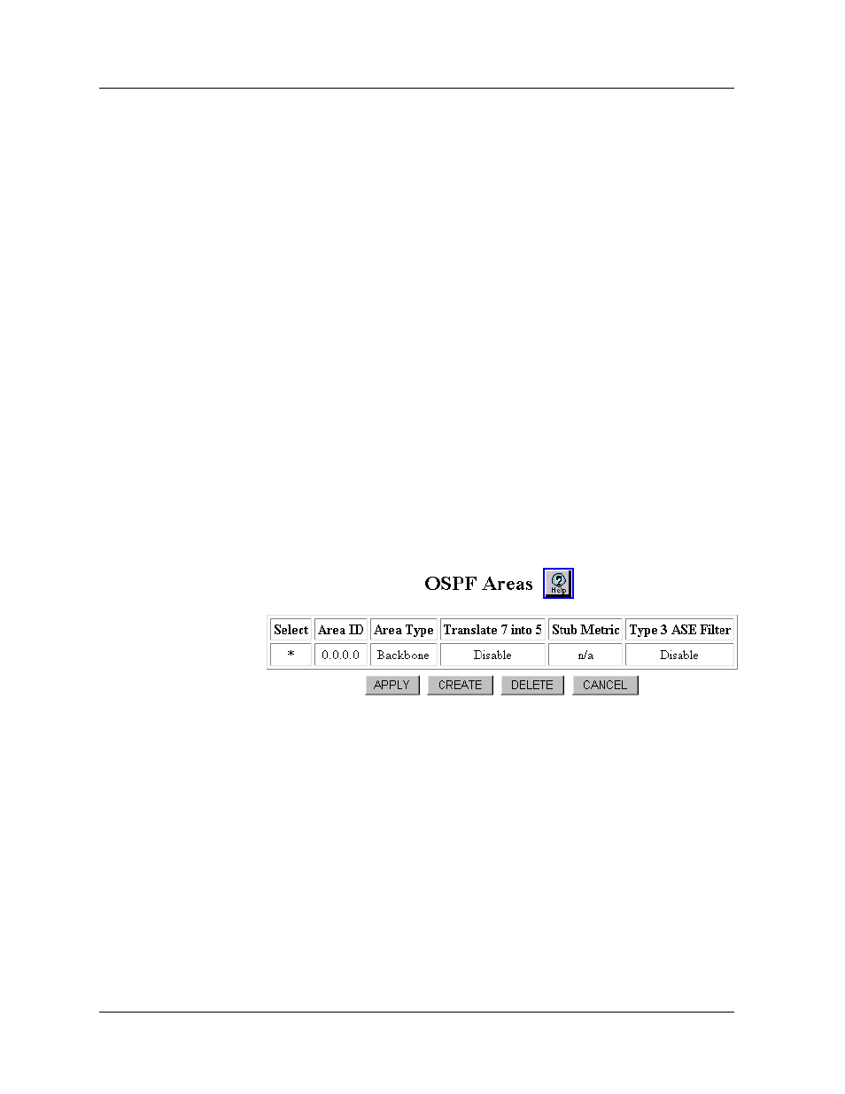 Creating ospf areas, Creating ospf areas -5, Using the cli | Using the web agent | Avaya P580 User Manual | Page 423 / 760