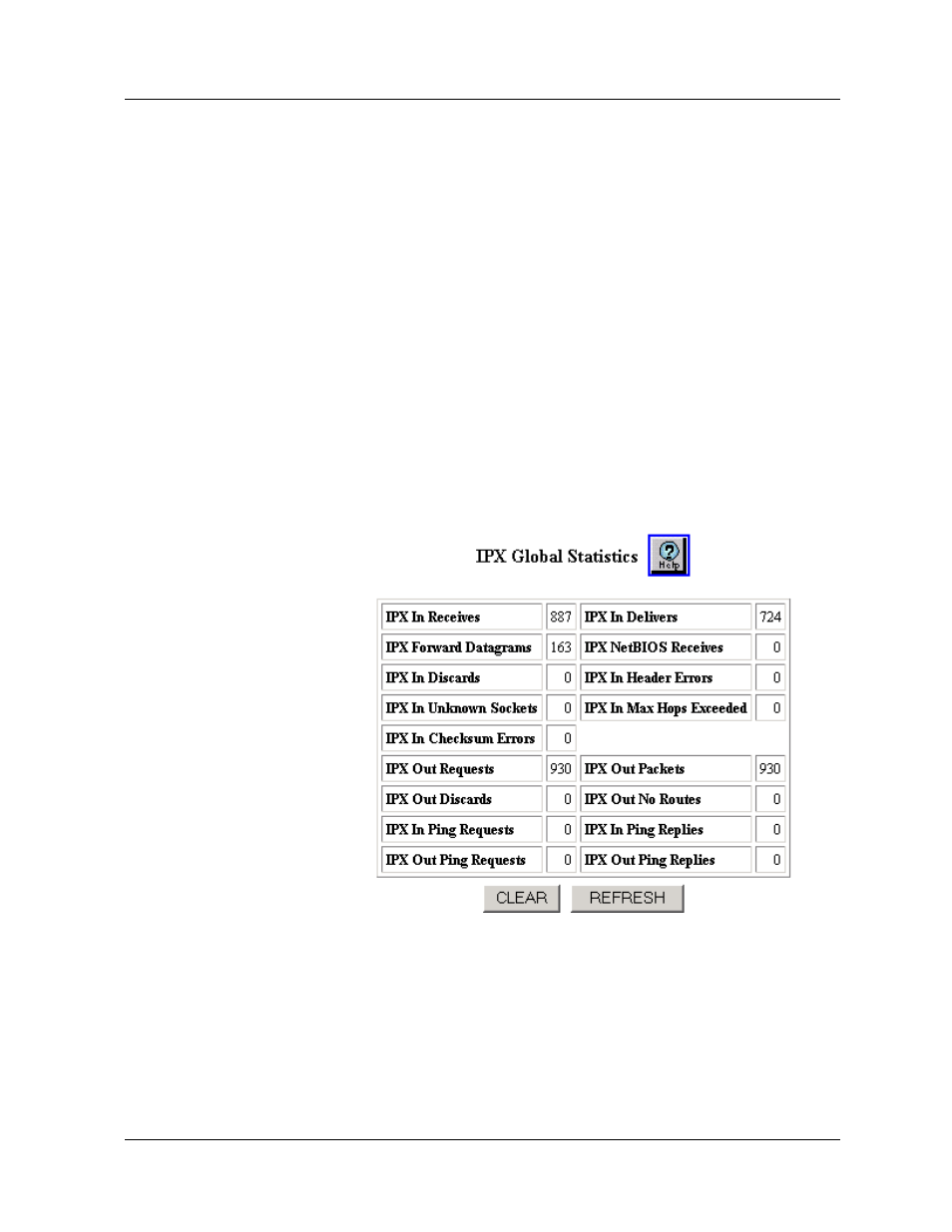 Displaying ipx global statistics, Displaying ipx global statistics -18, Web agent procedure | Avaya P580 User Manual | Page 474 / 760