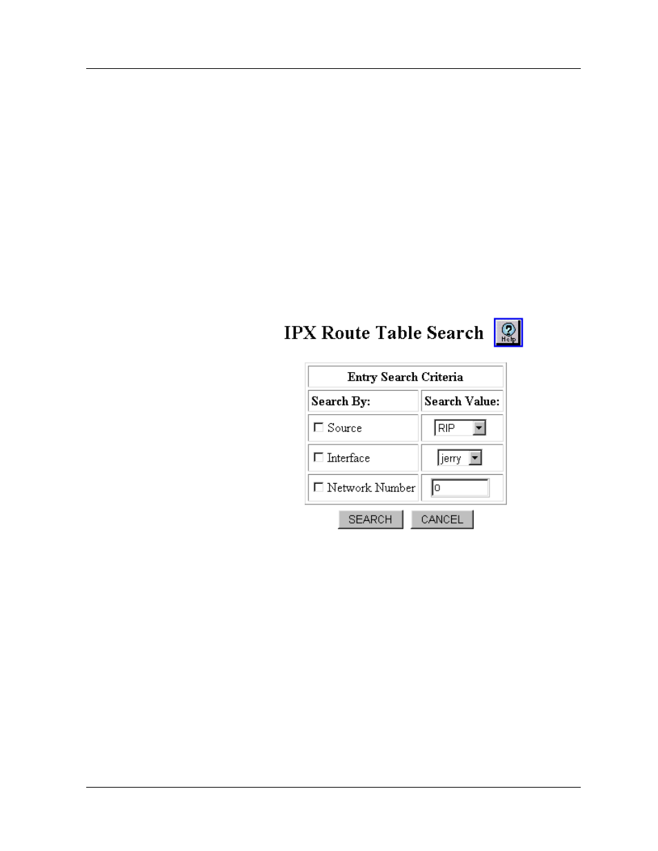 Searching the ipx route table, Searching the ipx route table -20 | Avaya P580 User Manual | Page 476 / 760