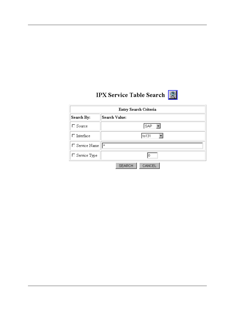 Searching the ipx service table, Searching the ipx service table -23 | Avaya P580 User Manual | Page 479 / 760