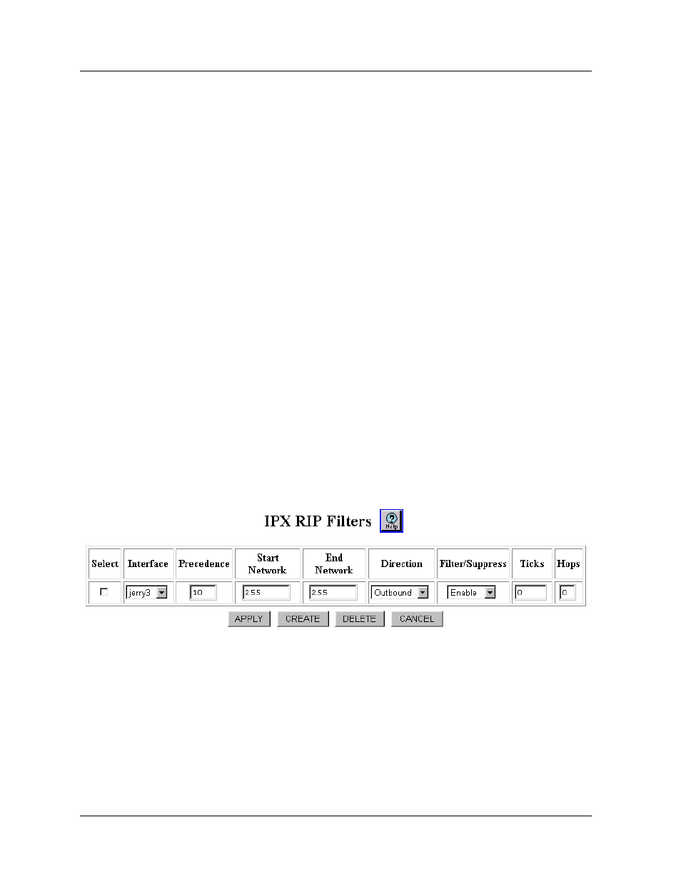 Creating and modifying ipx rip filters, Creating and modifying ipx rip filters -3, Configuring ipx rip interfaces using the cli | Avaya P580 User Manual | Page 485 / 760