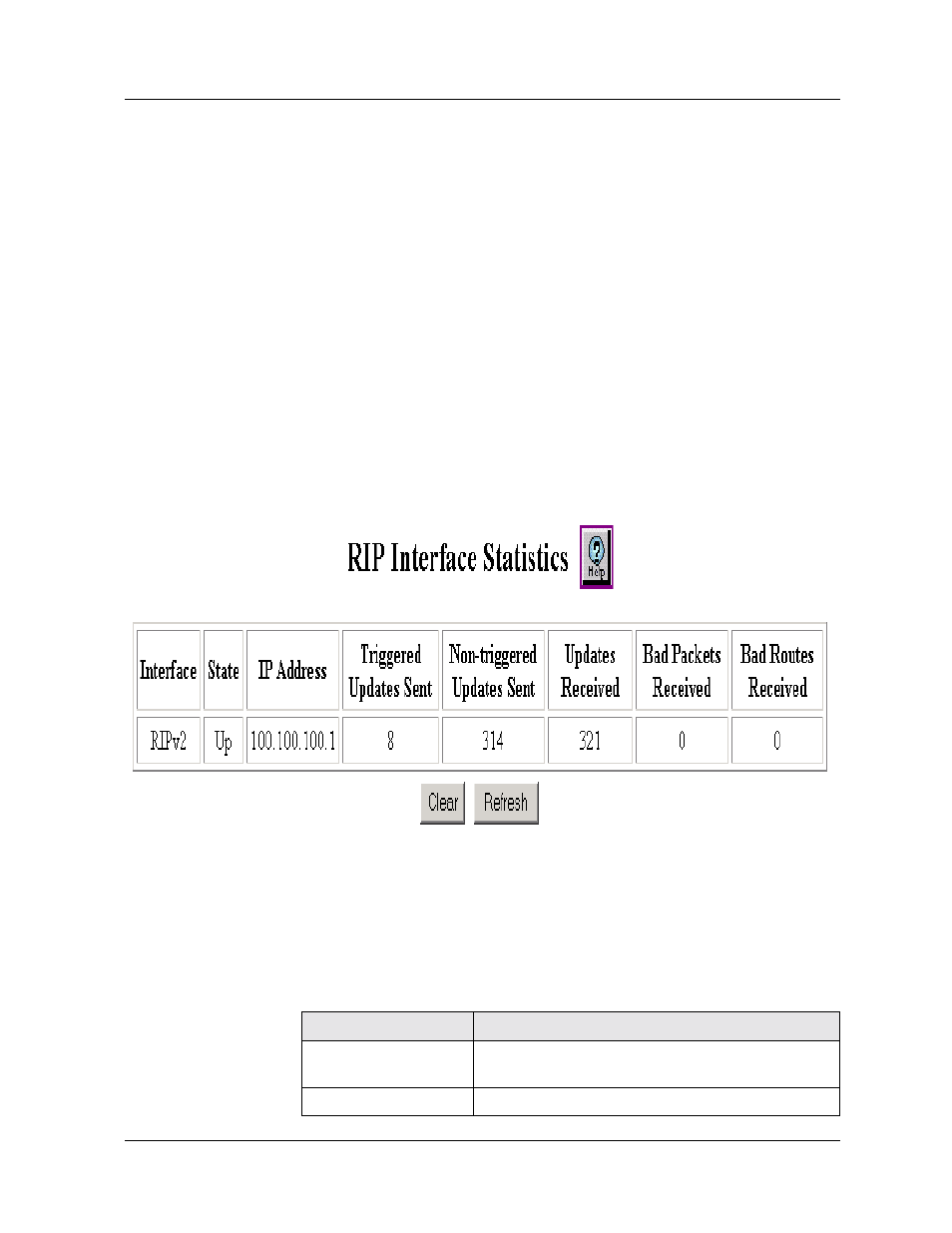 View rip interface statistics, View rip interface statistics -8 | Avaya P580 User Manual | Page 490 / 760