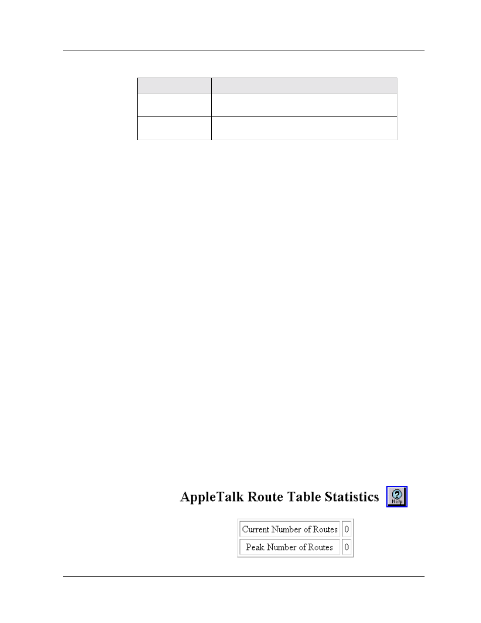 Viewing appletalk route table statistics, Viewing appletalk route table statistics -30, Using the cli | Using the web agent | Avaya P580 User Manual | Page 536 / 760