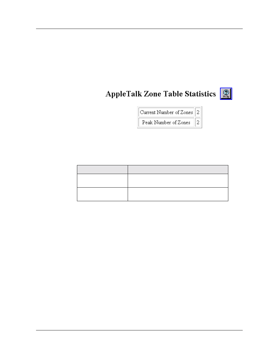 Viewing the appletalk nbp table, Viewing the appletalk nbp table -34, Using the cli | Using the web agent | Avaya P580 User Manual | Page 540 / 760