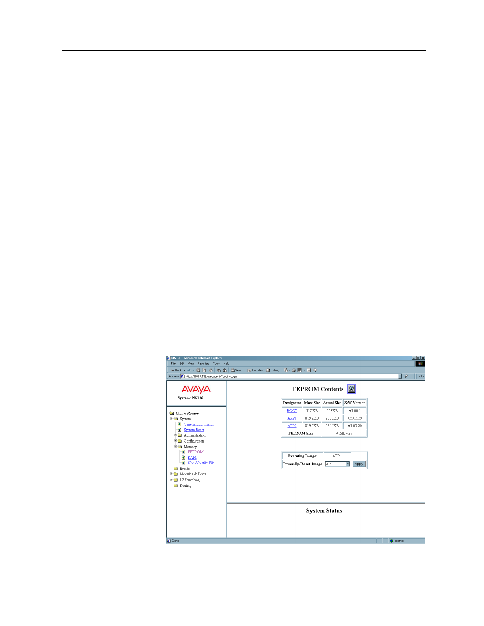 Backing up the current software | Avaya P580 User Manual | Page 704 / 760