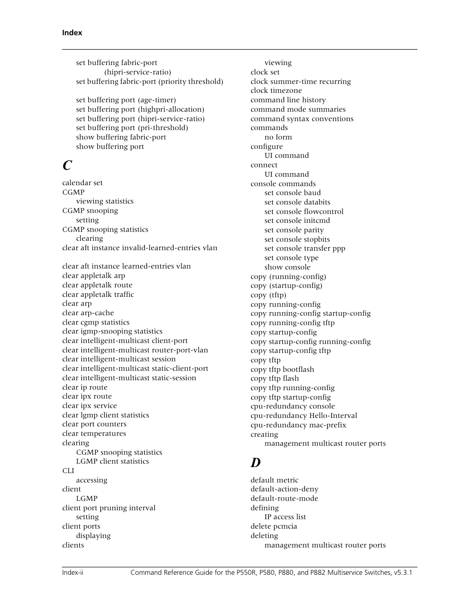 Avaya Cajun P550R User Manual | Page 669 / 679