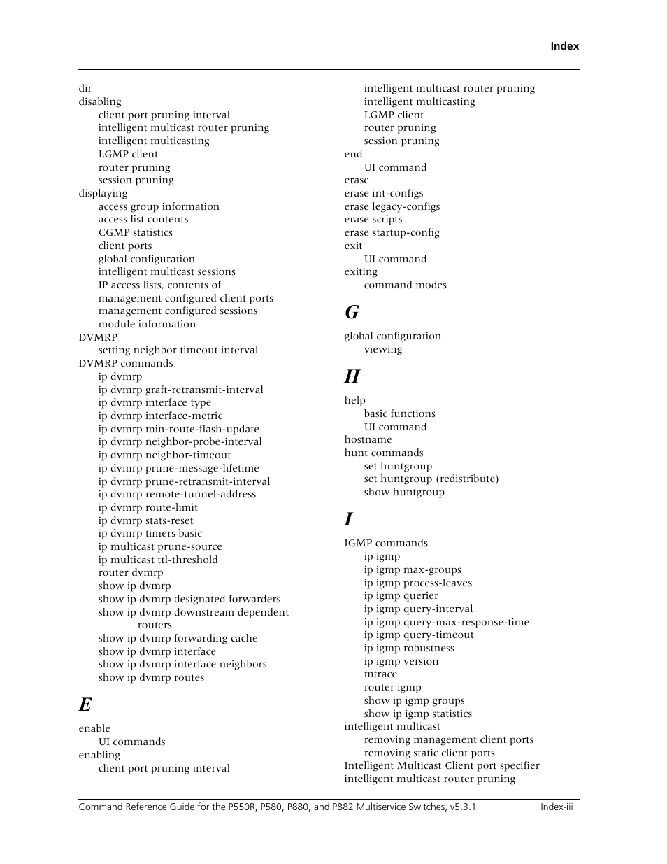 Avaya Cajun P550R User Manual | Page 670 / 679