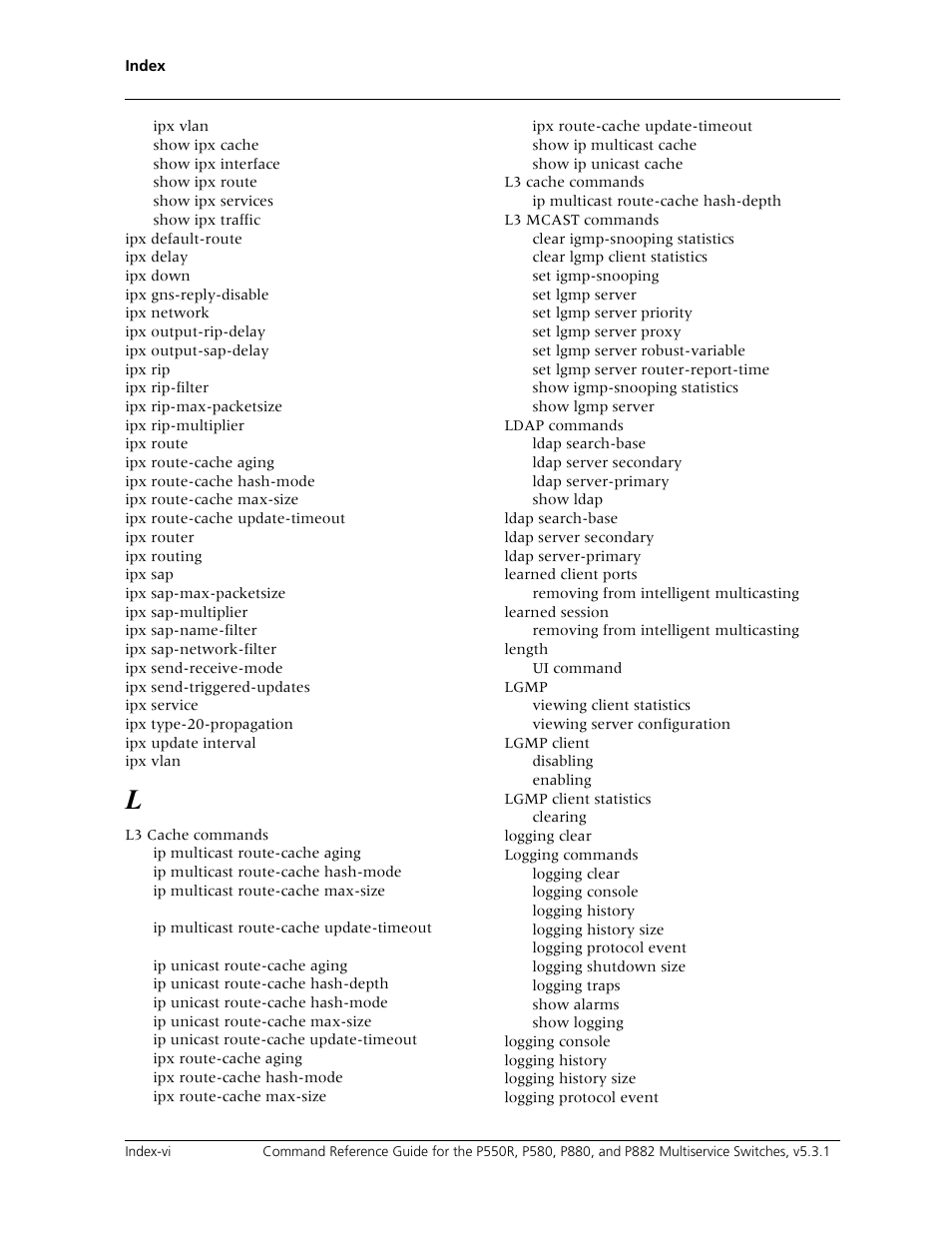 Avaya Cajun P550R User Manual | Page 673 / 679