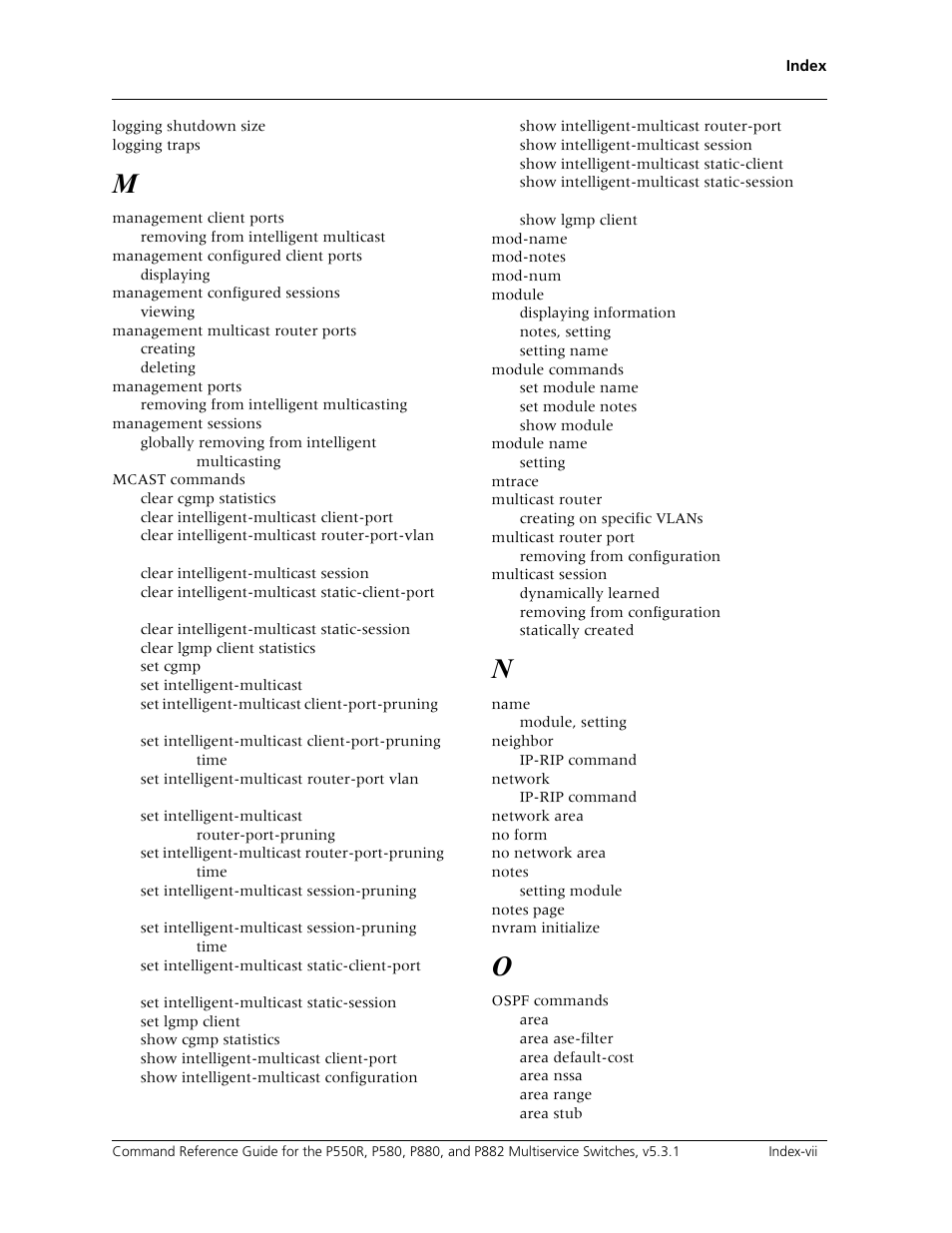 Avaya Cajun P550R User Manual | Page 674 / 679