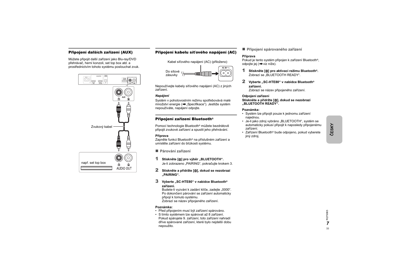 Panasonic SCHTE80EG User Manual | Page 33 / 76