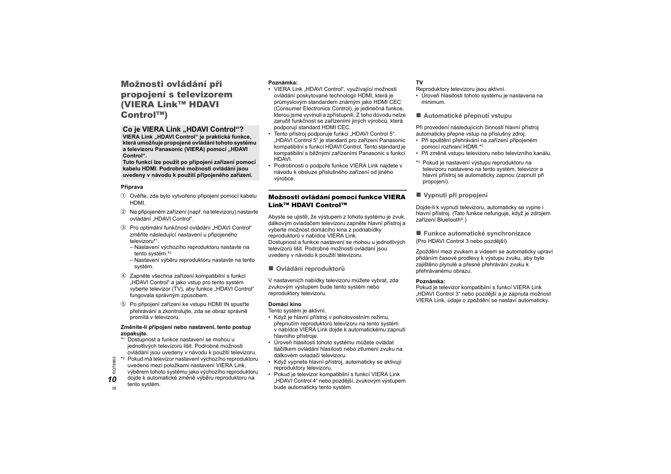 Panasonic SCHTE80EG User Manual | Page 36 / 76