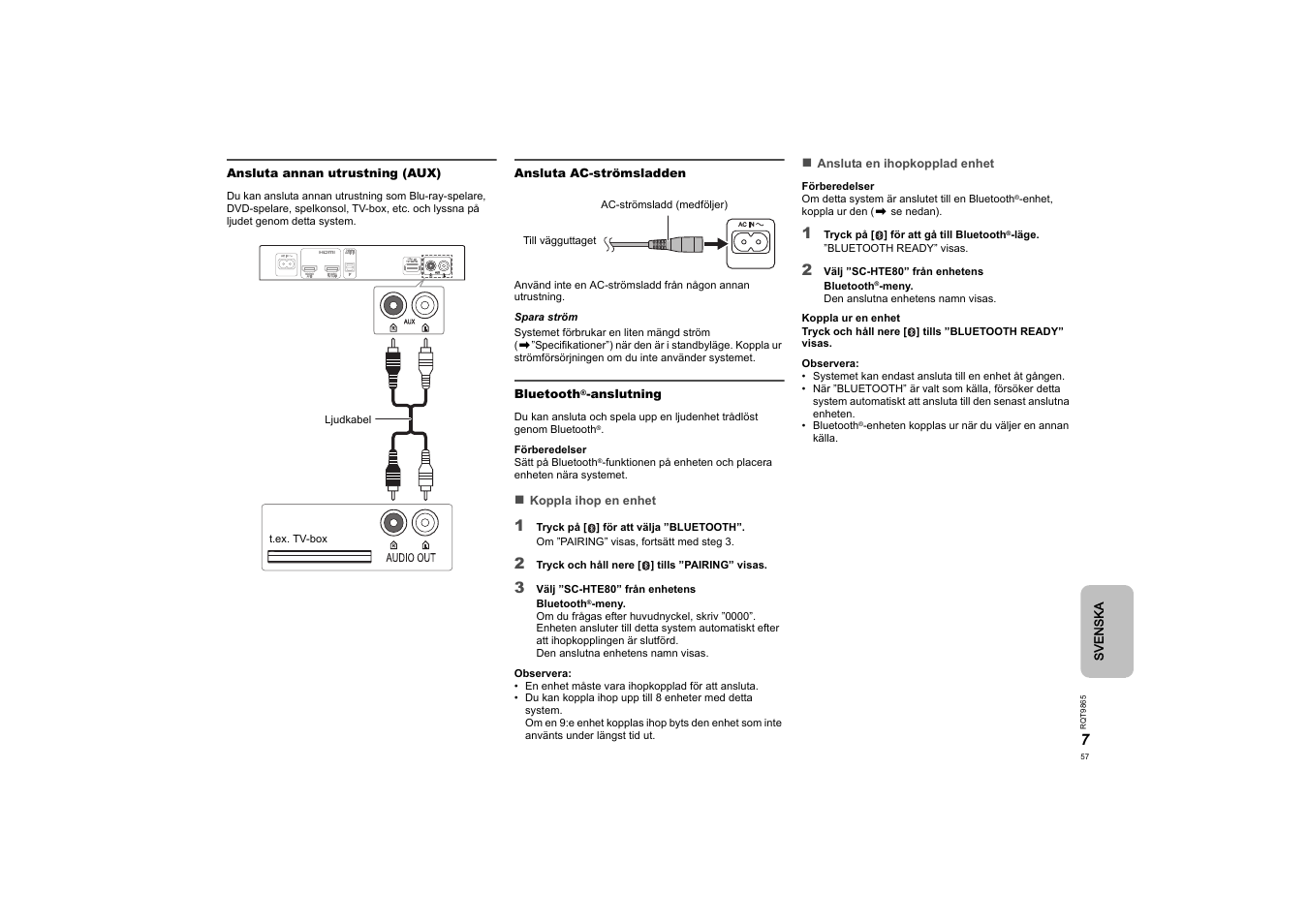 Panasonic SCHTE80EG User Manual | Page 57 / 76