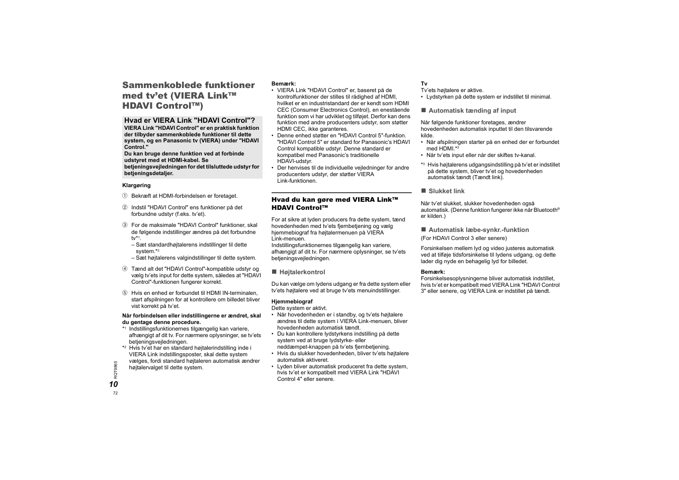 Panasonic SCHTE80EG User Manual | Page 72 / 76