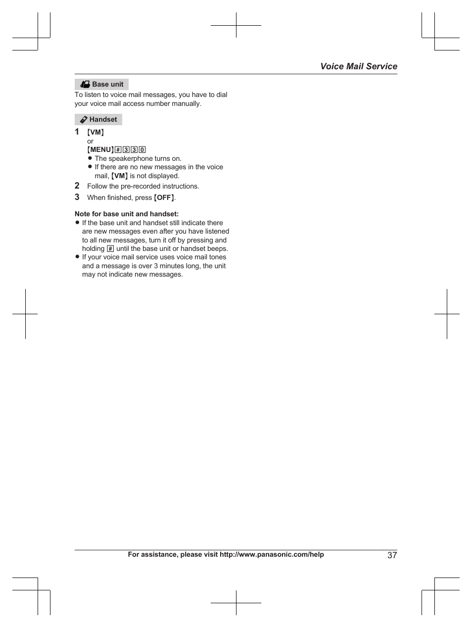 Panasonic KXTG6672 User Manual | Page 37 / 56