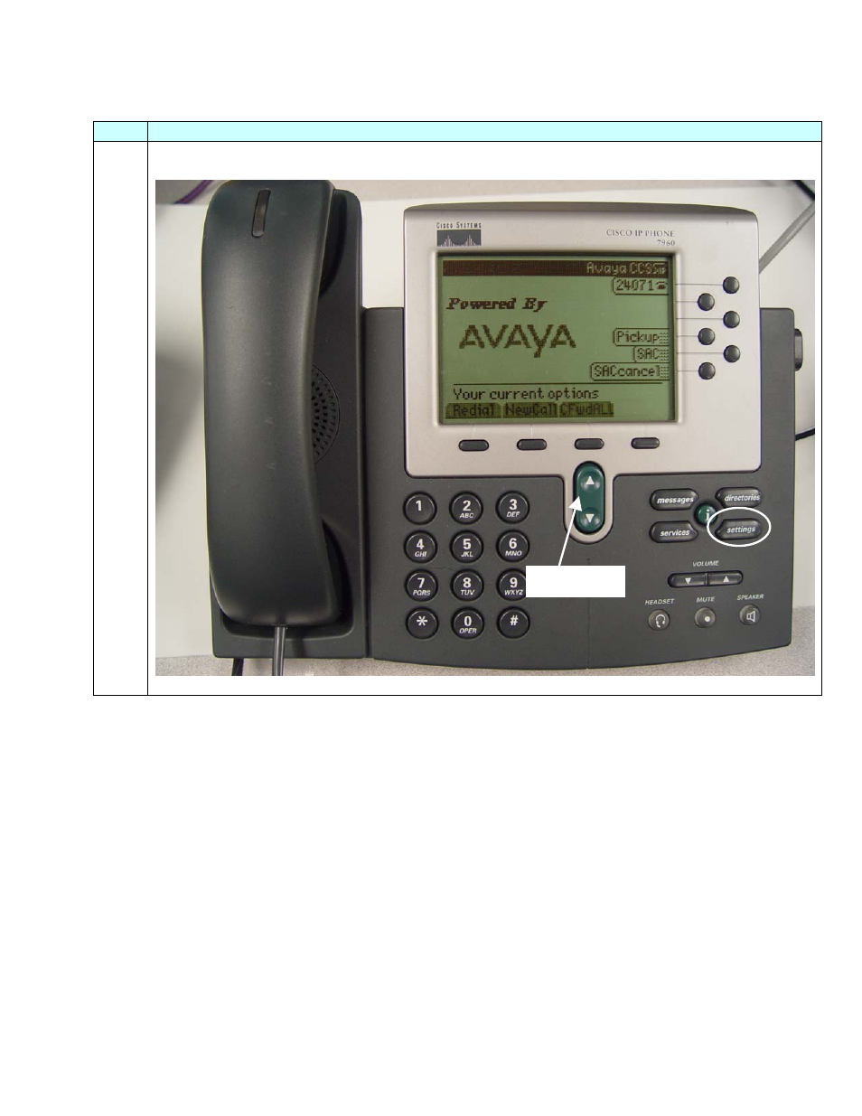 Avaya 7960 User Manual | Page 28 / 35