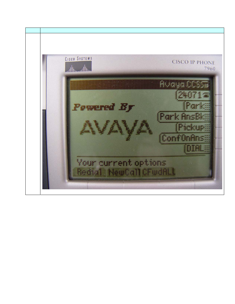 Verification steps | Avaya 7960 User Manual | Page 33 / 35