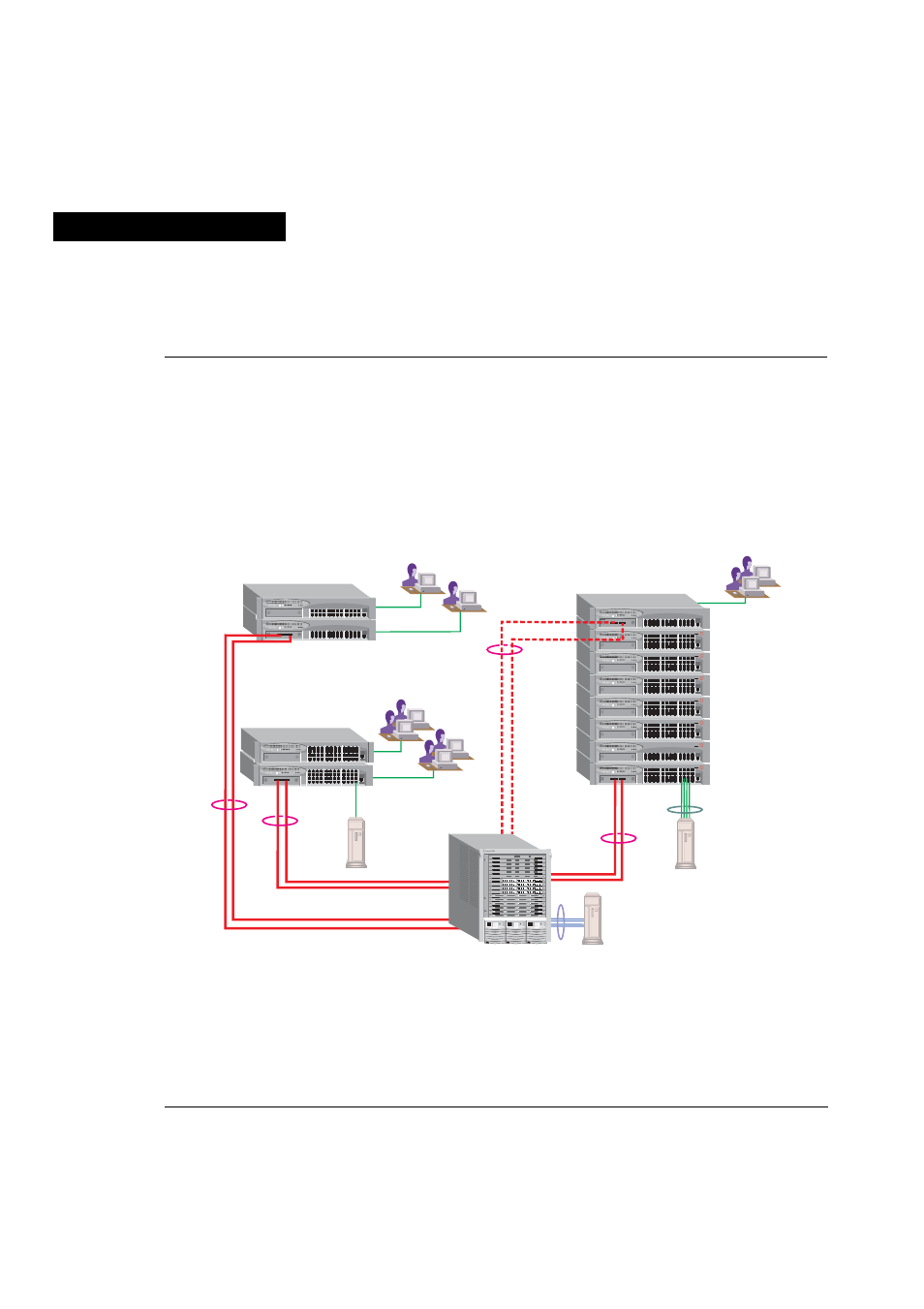 Applications, Application 1, Chapter 2 | Applications application 1, Figure 2.1, Backbone | Avaya P333T User Manual | Page 21 / 182