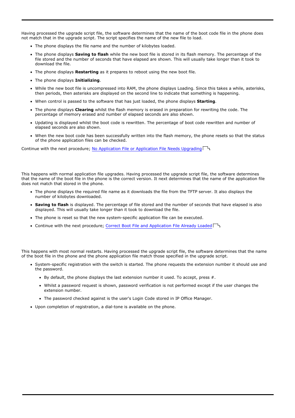 Boot file needs upgrading, 1 boot file needs upgrading | Avaya IP Office 4.2 User Manual | Page 59 / 88