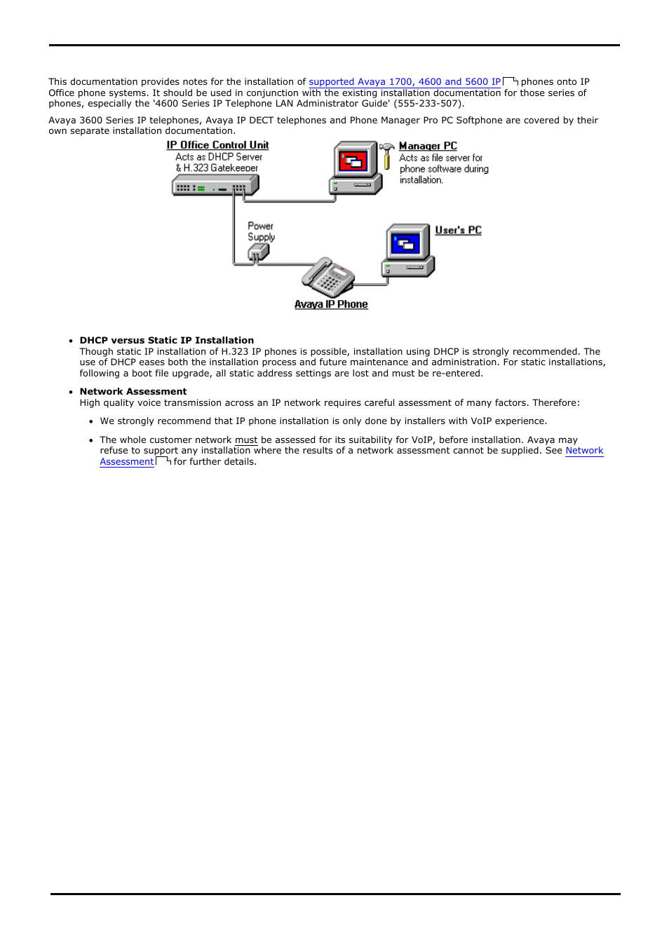 Ip office ip phones, 1 testing 4620 wml browsing using xitami | Avaya IP Office 4.2 User Manual | Page 7 / 88