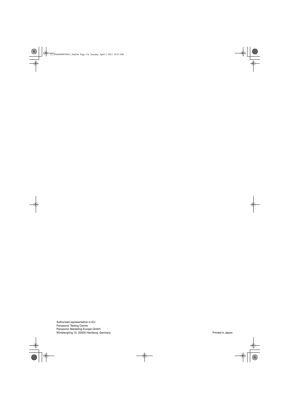 Panasonic S224ME1E5 User Manual | Page 23 / 23