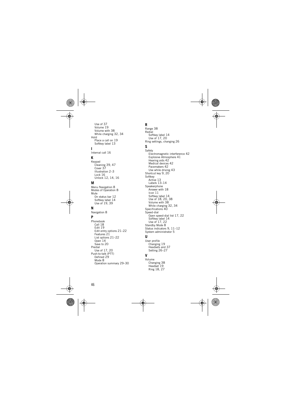 Avaya 3641 User Manual | Page 46 / 48