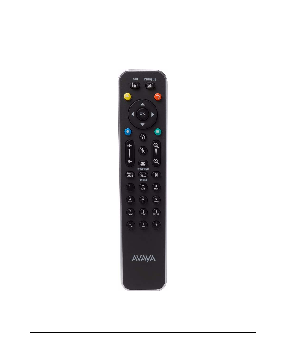 Remote control | Avaya 1020 User Manual | Page 7 / 59