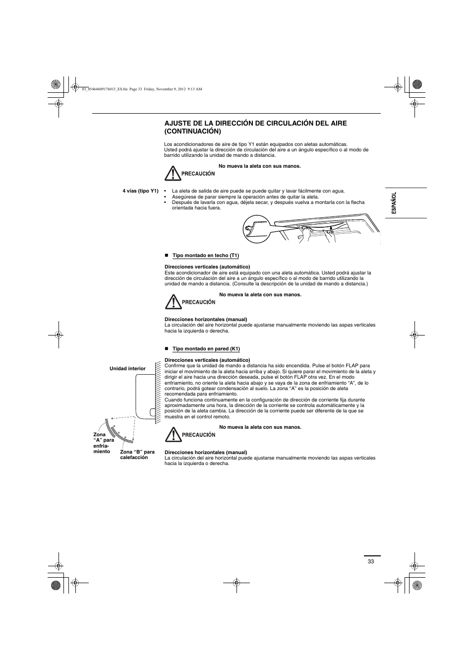 Panasonic U140PE1E5 User Manual | Page 9 / 21