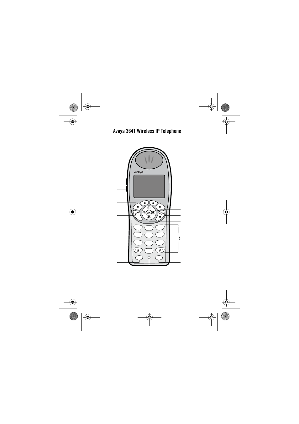 Avaya 3641 wireless ip telephone | Avaya 3645 User Manual | Page 2 / 48