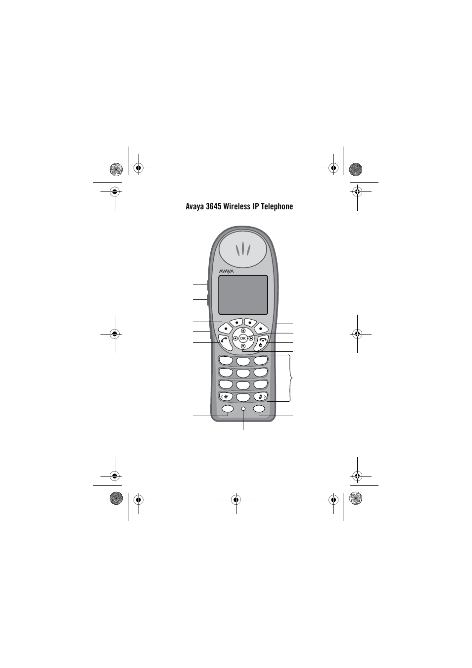 Avaya 3645 wireless ip telephone | Avaya 3645 User Manual | Page 3 / 48