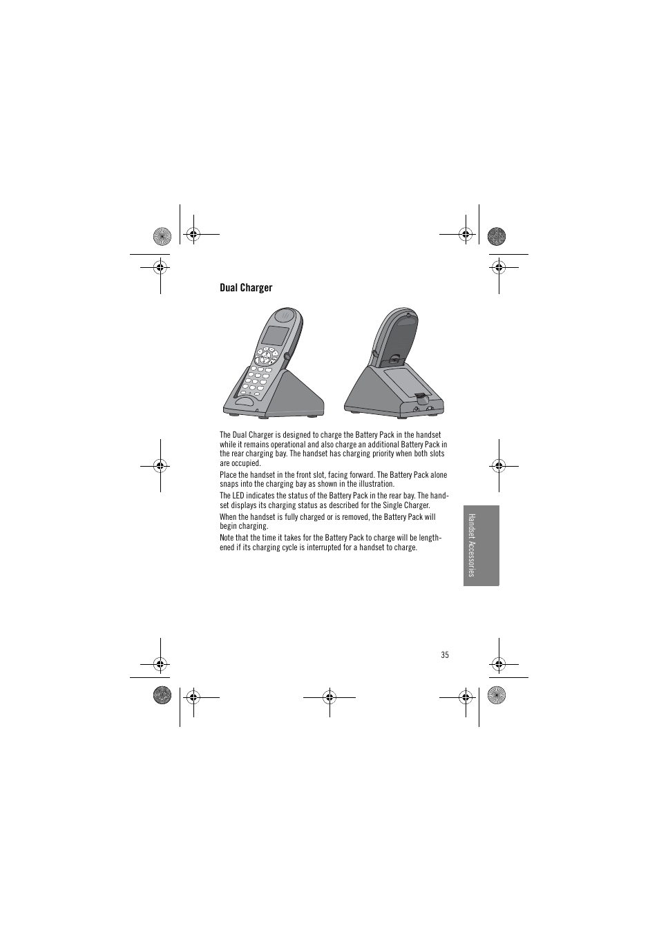 Dual charger, Pqrs, Wxyz | Avaya 3645 User Manual | Page 35 / 48