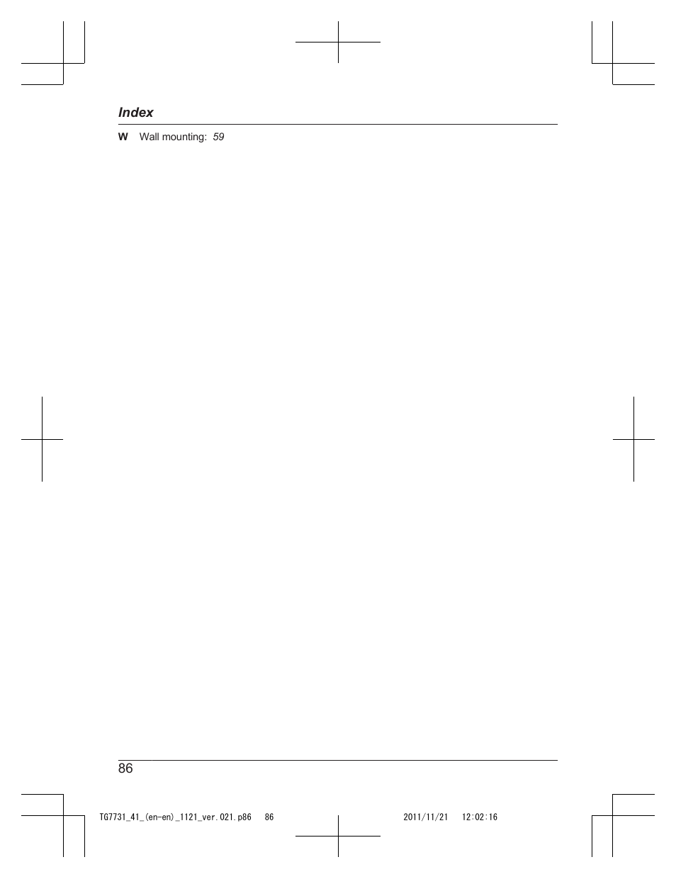 Panasonic KXTG7742 User Manual | Page 86 / 88